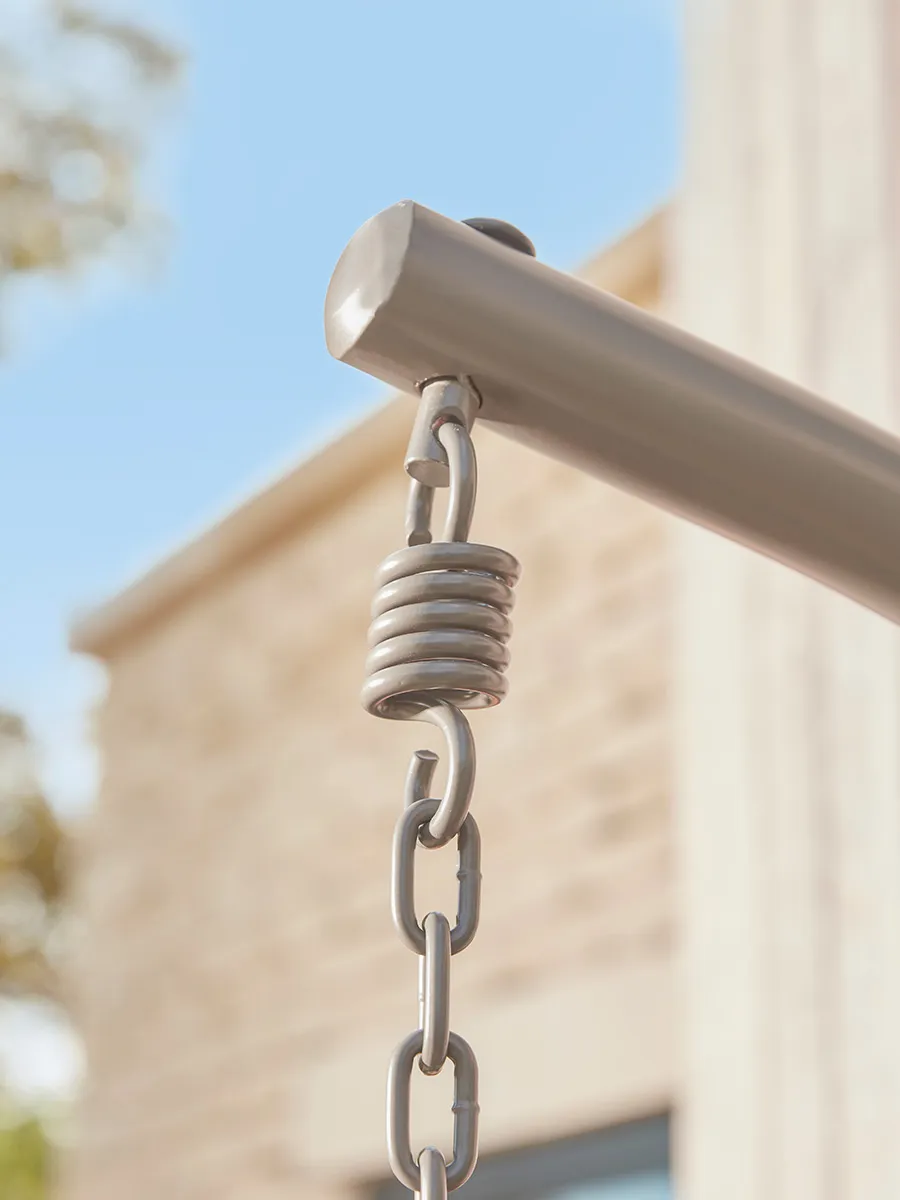 Industrial Hanging Chair - Grey-1