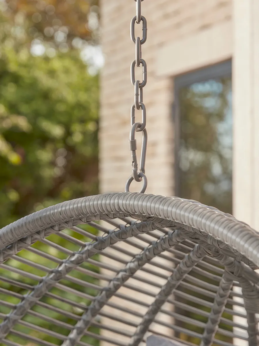 Industrial Hanging Chair - Grey-2