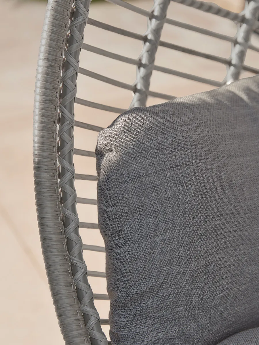 Industrial Hanging Chair - Grey-3