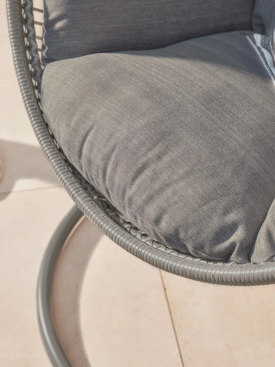 Industrial Hanging Chair - Grey-4