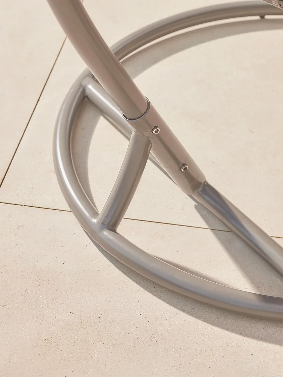 Industrial Hanging Chair - Grey-6